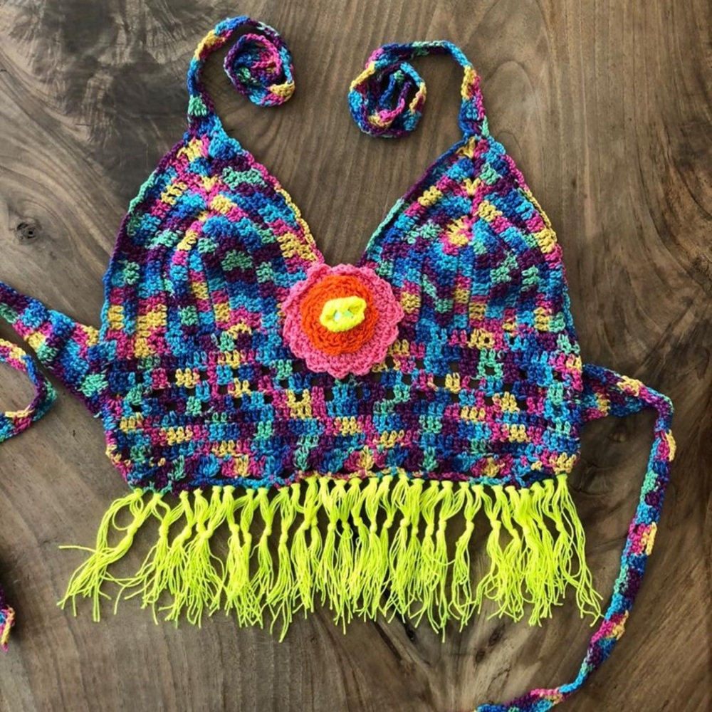 Handmade bustier top